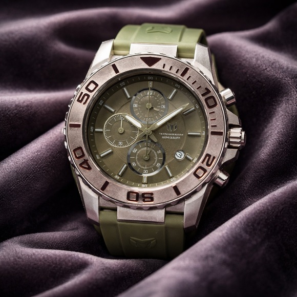 Invicta Other - Invicta Technomarine Green and Silver Watch